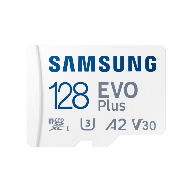 Samsung Evo Plus (2024) 128 GB microSDXC Speicherkarte (160 MB/s, Class 10, U3)